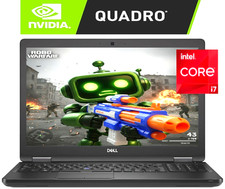 15.6 Dell Gaming Laptop PC: i7-6820HQ (16GB RAM - 512GB SSD) Nvidia Quadro P620 picture