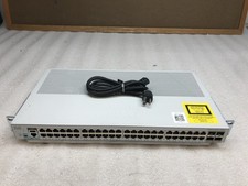 Cisco WS-C2960L-48TQ-LL 48 Port GigE 4x 10G SFP+ LAN Lite Switch w/ Rack Ears picture