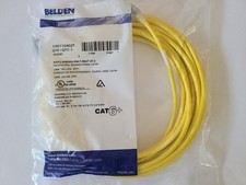Belden Cat6 Ethernet Patch Cable - 27ft - Yellow picture