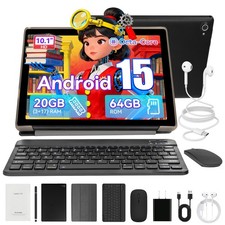 Android 16/15 Tablet 10 Inch, 20GB+64GB IPS LCD HD Dual Camera,Face ID WiFi 6 picture