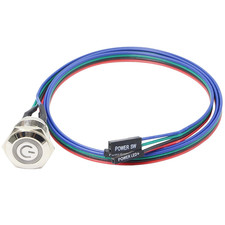 - Metal Button, PC Case LED Power Button ATX Supply On/Off for DIY Computer - 60 picture