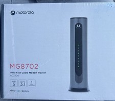 Motorola MG8702  Ultra Fast Cable Modem Router AC3200 WIFI 5 picture