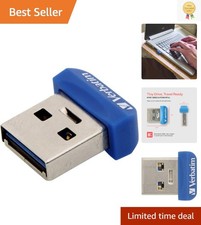 64GB Nano USB Drive with Snag-Free Design - Fast USB 3.2 Flash Storage picture