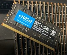 Crucial 16GB DDR5 5600 Laptop SODIMM RAM by Micron  262pin CT16G56C46S5.C8D picture