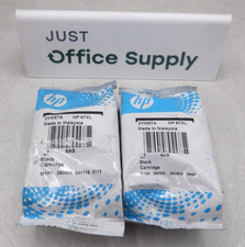 Genuine OEM HP 67XL Black-67XL Black SET (2) Ink Bulk Packaging   picture