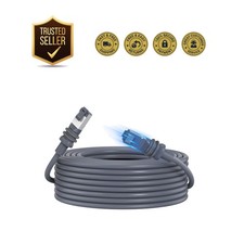 Durable 100FT Starlink Ethernet Cable - 2000 Mbps Data Rate, Weatherproof Design picture