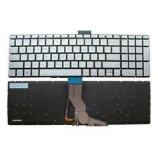 for HP Pavilion 15-AU 15-AU000 15-bc 15-AW 15-AB 15-AK Keyboard US Backlit Silve picture