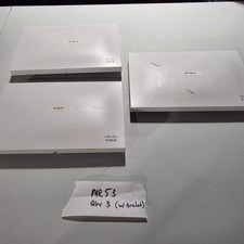 Lot of 3 Cisco Meraki MR53-HW Wireless Access Points Unclaimed Tested w/ Bracket picture