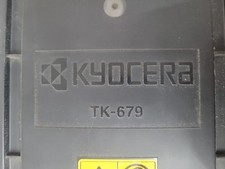 Genuine Copystar/Kyocera TK-679 Black Toner Cartridge picture