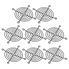 8pcs 80mm Fan Finger Grill Metal Grill Protector Guard Fan Protective Cover picture