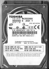 Toshiba MK2552GSX HDD2H02 S ZK01 T 250GB Sata Hard Drive picture