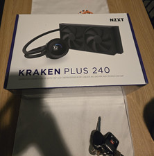 NZXT Kraken Plus 240 240mm AIO Liquid CPU Cooler LCD Black 120mm PWM AM5 picture