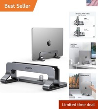 Sturdy Adjustable Laptop Stand: Elegant Solution for Desk Organization and Style picture