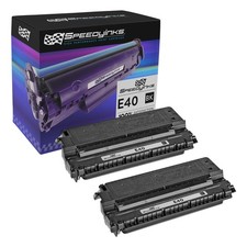 2pk High Yield Black Laser Toner Cartridge for Canon 1491A002AA (E40) picture