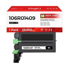 106R01409 Black High Capacity Toner Cartridge 1-Pack Replacement for Xerox 10... picture