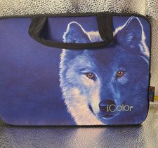 iColor Wolf 12 Inch Laptop Case Sleeve Bag, Shockproof, Waterproof, Handle picture