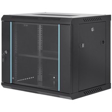 Uimoso 9U Wall Mount Network Rack Cabinet Enclosure with Lockable ,15.5''Depth picture