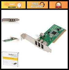 4-Port PCI FireWire 1394a Adapter Card, TAA Compliant, High-Speed Data Transfer picture