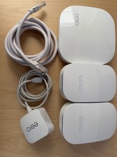 eero B010001 with D010001 Triband Mesh Wi-Fi Router w/ Adapter Ethernet Cable picture