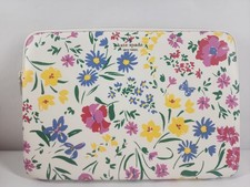 NEW Kate Spade Garden Bouquet Laptop Sleeve - Floral Cream Multi NO BOX picture