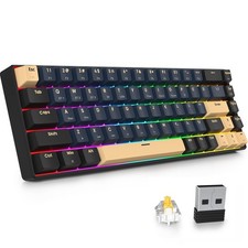 surmen GT68 65% Wireless Mechanical Gaming Keyboard 60 Percent Hot-Swappable picture