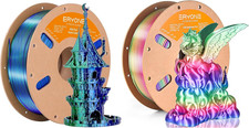 1KG Blue Green Silk Dual and 1KG Candy Rainbow Silk PLA Filament 1.75Mm picture
