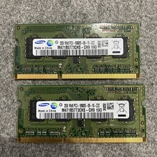 Samsung M471B5773CHS-CH9 4GB Kit 2x2GB  Pc3-10600 Ddr3-1333Mhz 1RX4 N-Exc picture
