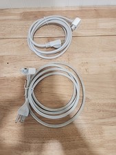 Lot Of 2 APPLE OEM Power Cord VOLEX APC7Q; 6 feet -  picture