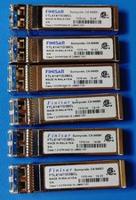 LOT of 6 Finisar FTLX1471D3BCL 10G SFP+LR 1310nm 10km SMF LC Optical Transceiver picture