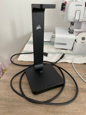 Corsair ST100 RGB Premium Headset Stand RDA0014 w/ Original Corsair Cable Tested picture