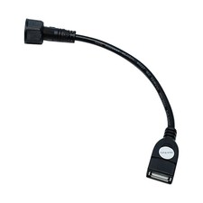 USB To 2pinDual Hole Waterproof Conversion Cable for Solar Outdoor Light Panel picture