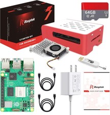 iRasptek Starter Kit Compatible with Raspberry Pi 5 4GB-64GB Edition picture