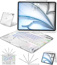 Clear Keyboard Case for Ipad Air 11 Inch (M4/M3/M2, 2026/2025/2024) & Ipad Pro 1 picture