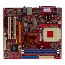 PC CHIPS M851G PGA462 2x DDR AGP 2x PCI CNR VIA KM400/KN400 picture
