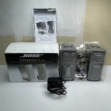 Bose Companion 2 Series II Multimedia Computer Speaker System - Graphite picture
