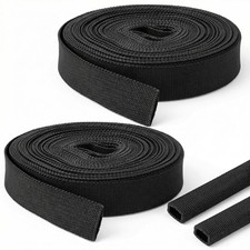 HeavyDuty Hydraulic Hose Protector and Welding Sleeves, 2Pack Nylon Cable Wra... picture