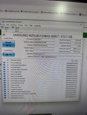 Samsung PM981a NVMe  512GB Solid State Drive (MZ-VLB512B)- 98% HEALTH picture