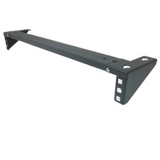 Jingchengmei 1U Steel Vertical Wall Mount Rack and Horizontal Under 1u, Black picture