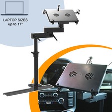 Tixo Laptop Vehicle Mount Computer Seat Mount For Auto Van Truck Universal Black picture