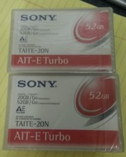 Lot of 6 SONY AIT-E TURBO 52 GB TAITE-20N AIT DATA Cartridges - NEW / Sealed picture