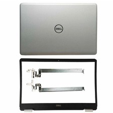 New Back Cover Front Bezel Hinges For Dell Inspiron 15 5584  0GYCJR GYCJR Silver picture