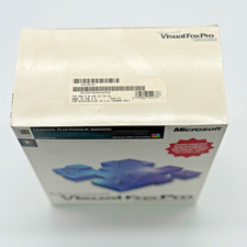 RARE Vintage Microsoft Visual Fox Pro Professional, Version 5.0, VFP 5.0, NEW picture
