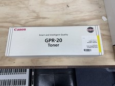Genuine Canon GPR-20 Y Yellow Toner Cartridge- New picture