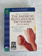 The American Sign Language Dictionary on CD-Rom with Book picture