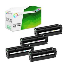 TCT 4PK CLT505L Color Toner Cartridge Set For Samsung ProXpress C2620DW C2670FW picture