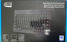 Adesso - AKB-110B - SlimTouch 110 - 3-Color Illuminated Mini Keyboard picture