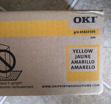 OKI Okidata 45643505 YELLOW Toner Cartridge ES9465, ES9475, Genuine OEM, Sealed  picture