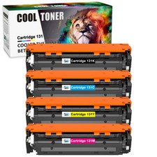 4x CRG131 BK Y C M Laser Toner For Canon 131 ImageCLASS MF8280Cw MF624Cw 628Cw picture