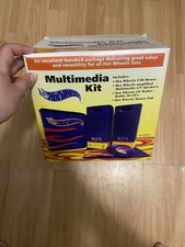 Vintage 1999 Hot Wheels Multimedia Kit HOT-BNDL1 Open Box BRAND NEW CONTENTS picture