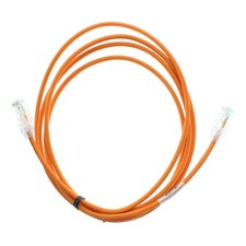 PANDUIT UTP28SP6BO/N CAT6 CABLE UTP PATCH CORD, 6-FEET, BRIGHT ORANGE (5 PACK) picture